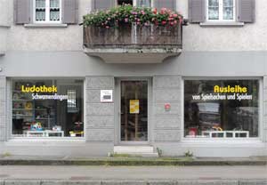 Ludothek Schwamendingen Frontansicht